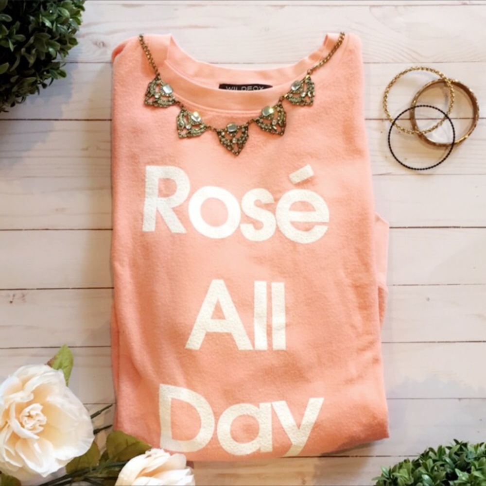 Sale! Wildfox Rosé all day - Picture 8 of 9